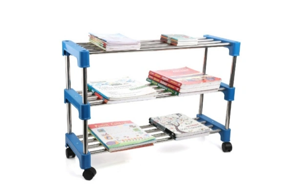 SR01 Shoes stand steel blue